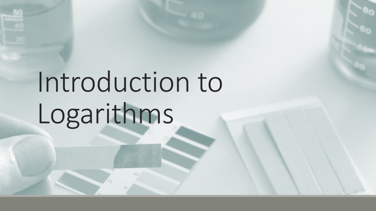 Introduction to Logarithms - YouTube