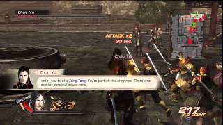 Ling Tong Legendary Battle 1 Hard Wu Conquest Gameplay Video Dynasty Warriors 7 PS3