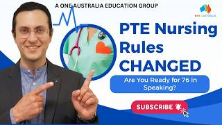 PTE Rules CHANGED for Nurses in Australia (2026) – Are You Ready for 76 in Speaking?