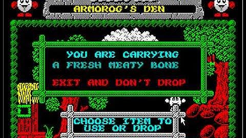 DIZZY 3: Fantasy World (zx spectrum game)