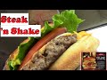 Steak 'n Shake Prime Burger and Fries