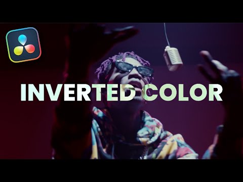 Inverted Text Effect in Davinci Resolve (QUICK and EASY!)