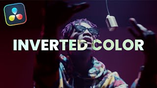 Inverted Text Effect in Davinci Resolve (QUICK and EASY!)