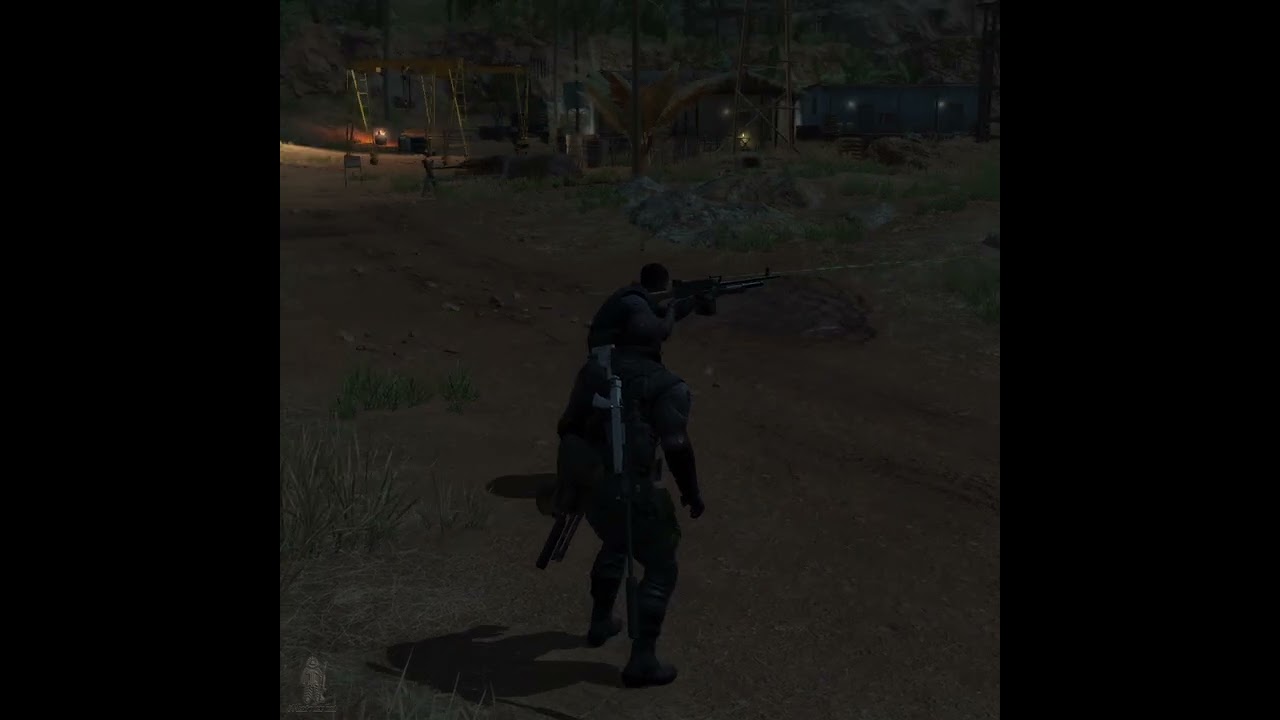He Can't See! 😂 #mgsv