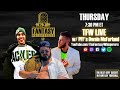 TFW LIVE! | Identifying Breakout WRs with @dwainmcfarland | Fantasy Football 2022 | Ep. 283