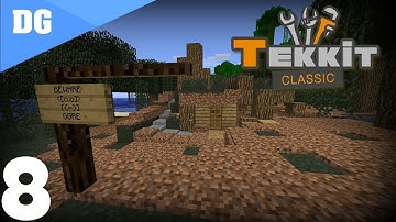 Minecraft Tekkit Classic - Episode 8 - "GET OUT OF MY SWAMP!!!" | Modded Singleplayer Survival