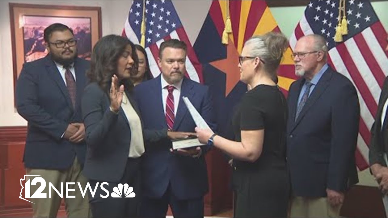 Judge Maria Elena Cruz sworn into Arizona Supreme Court - YouTube