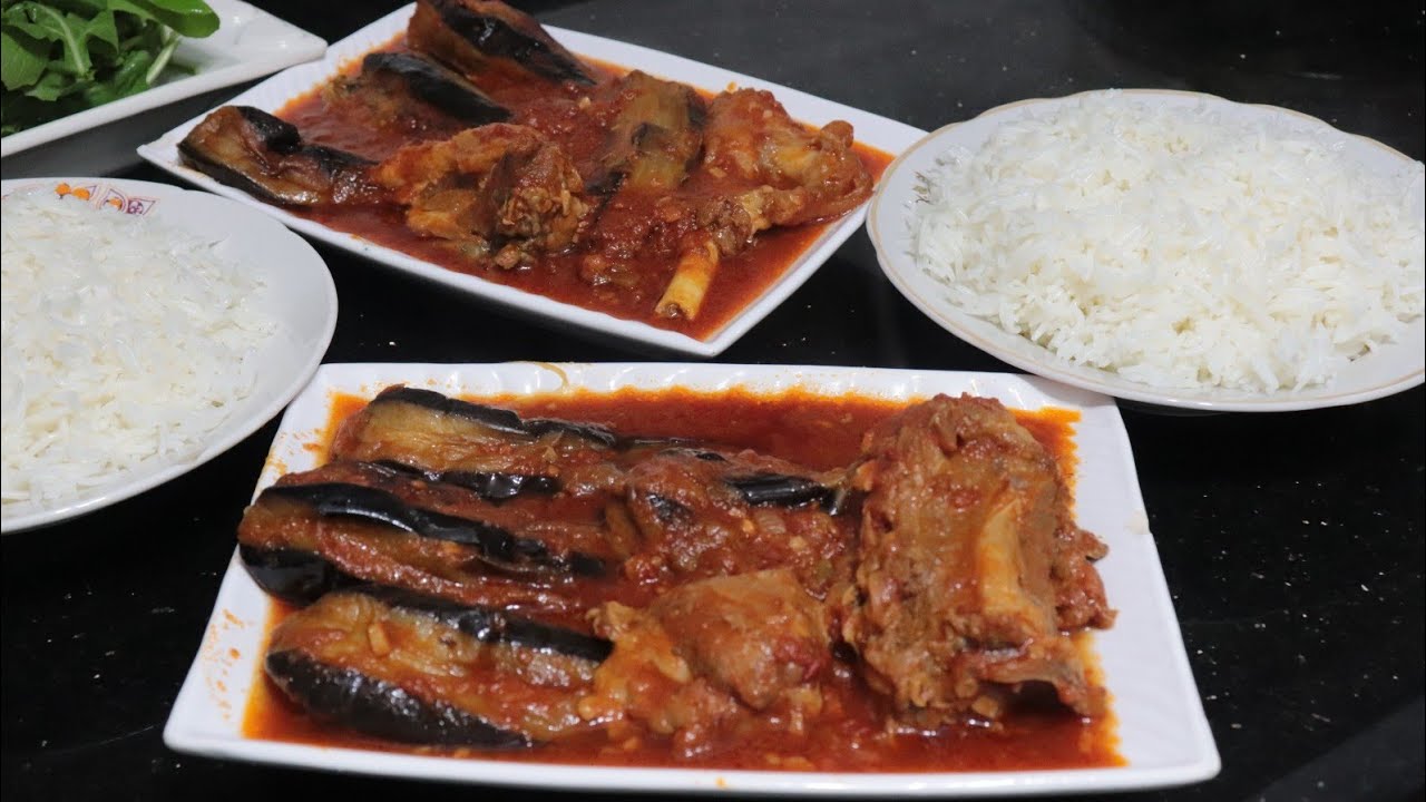 مرق الباذنجان مطبخ ام صهيب