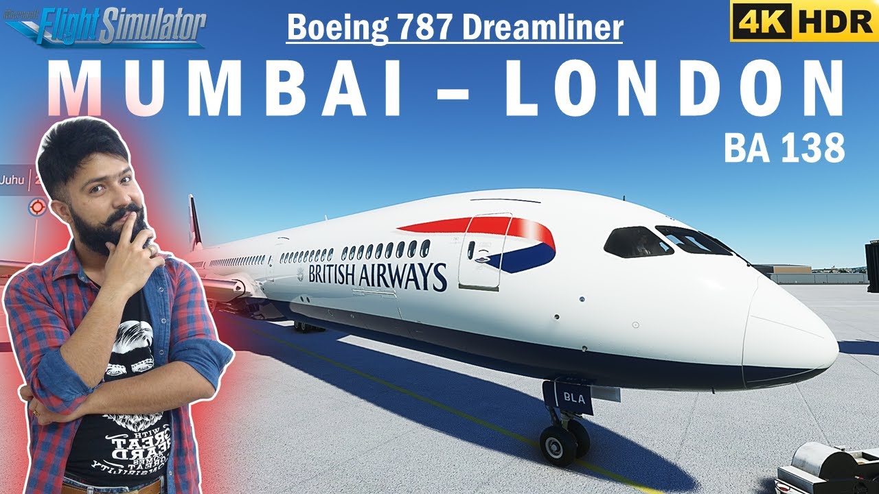 British Airways Flight BA138 Mumbai To London Heathrow