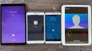 Incoming Calls Vs Alarm Clocks Vs Timer  Samsung Tab4 Vs Lenovo Tablet Vs Galaxy Tab A Vs Gtp5200