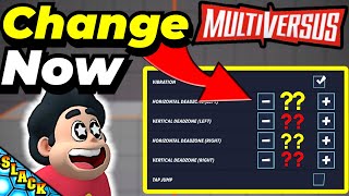 CHANGE THESE SETTING NOW in Multiversus
