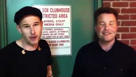 Backstage at Fenway Park Night #1