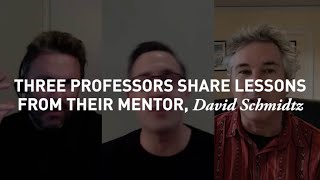 3 Professors Share Lessons From Their Mentor, David Schmidtz