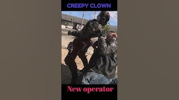 new operator CREEPY CLOWN finishing moves in cod warzone 2