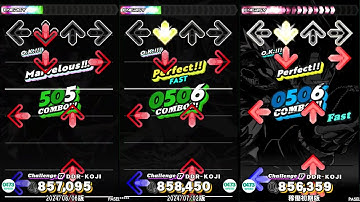 [DDR WORLD] 2024/08/06アップデート プレイ画面比較