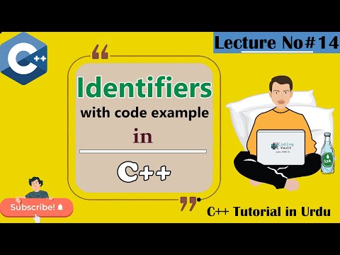 14. Identifiers in C++ with code example |C++ for beginner #TheCodingVault