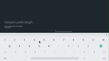 Setting ip static android box