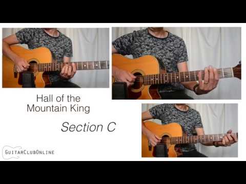 Hall of the Mountain King Performance - 3 Guitars Lead & Rhythm - GREAT beginner piece