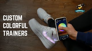 nike led trainers