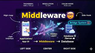 Middleware Architecture कैसे काम करता है? Full Guide 🚀 #SystemDesign #Tech