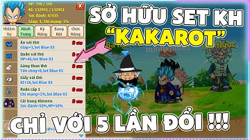 NGỌC RỒNG BLUE | CHỈ VỚI 5 LẦN ĐỔI DUY NHẤT... SỞ HỮU THÀNH CÔNG SET KÍCH HOẠT KAKAROT !