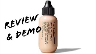 Mac Cosmetics Studio Radiance Face And Body Radiant Sheer Foundation Review And Demo