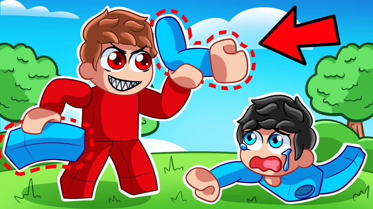 ROBA PARTES DEL CUERPO en Roblox!