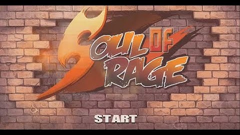 Soul of Rage (Beta Intro preview) Chinese OpenBOR game