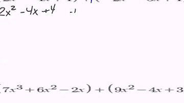Adding, Subtracting, and Multiplying Polynomials