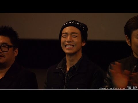 141225 이현우(LEE HYUN WOO) - 기술자들 무대인사 :: Oh my baby 난 네 생각만 매일 해