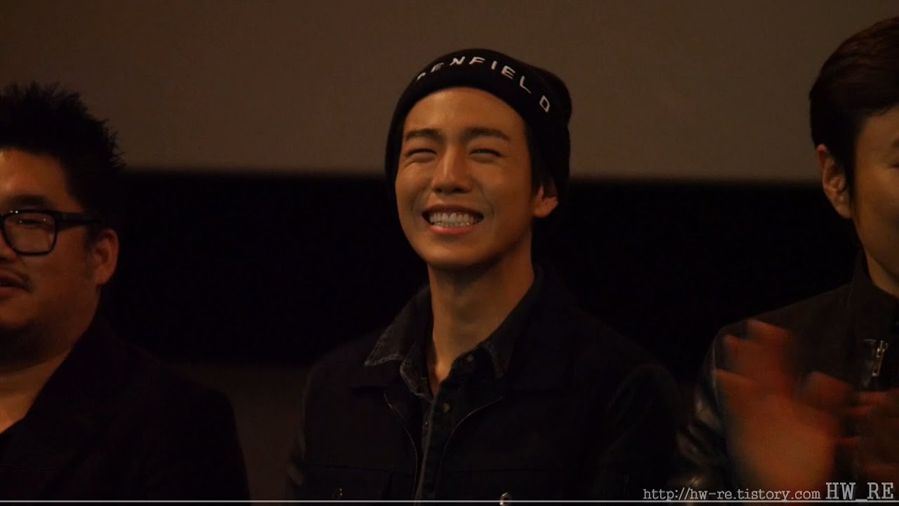 141225 이현우(LEE HYUN WOO) - 기술자들 무대인사 :: Oh my baby 난 네 생각만 매일 해