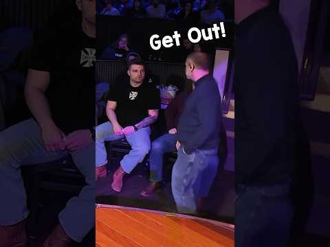 Guy gets KICKED OUT of comedy show for ….