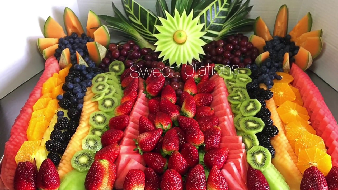 Fruit platters "The Perfect way"👌🏼 YouTube
