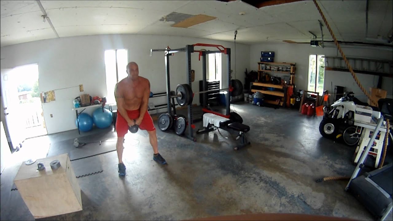 21159 Bench Press Kettlebell Swing Jump Rope WOD Fred Dedrick YouTube