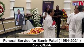 WATCH LIVE: Funeral Service for Brevard Entrepreneur and Philanthropist Samir Patel Takes Place