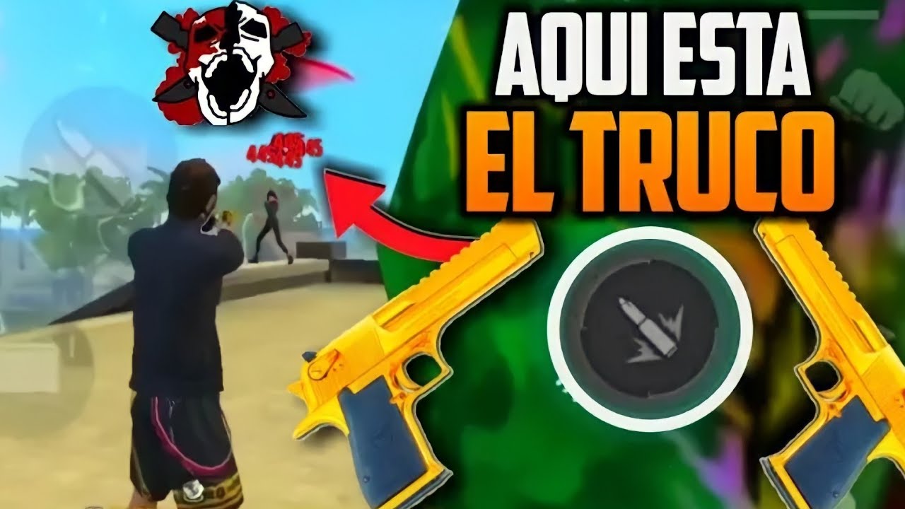 COMO DOMINAR LA DESERT EAGLE🔥+SENSIBILIDAD*TE DIRÁN HACKER* | FREE FIRE ⚡