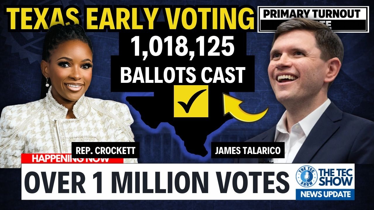 NEW DATA: Texas Early Vote EXPLODES as Senate Control Hangs in Balance