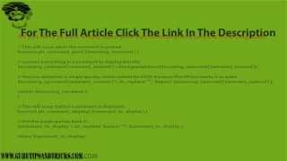 How-To Disable HTML in WordPress Comments