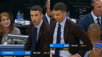 Chris Paul successfully lobbied the referee to give Jordan Bell a tech for an untucked jersey