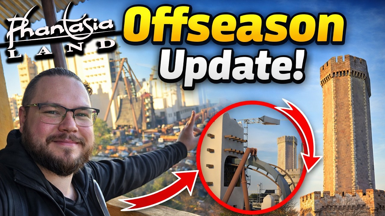 Phantasialand Offseason Update 2026 👀 Was passiert gerade im Park? | Baustellen & Veränderungen