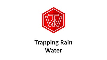 Trapping Rain Water | LeetCode 42 | Coding Interview Tutorial