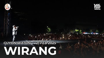 WIRANG - GUYON WATON (Live Performance at HARJASDA 166 Sidoarjo)