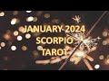 Scorpio January 2024 Tarot Reading - Keep moving forward, rewards will come!