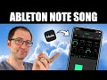 Der Ableton Note Song (Reinhard Mey COVER - Über den Wolken)