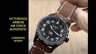 Victorinox Swiss Army Airboss Air Force Automatic 241886 Watch | Valjoux Relogios Review