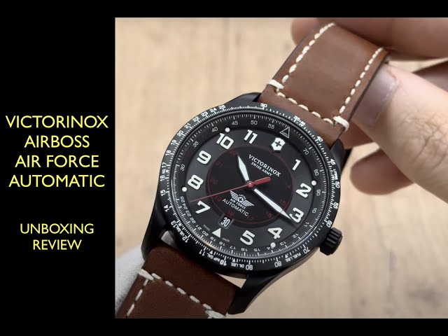 Victorinox Swiss Army Airboss Air Force Automatic 241886 Watch | Review  Valjoux Relogios