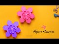 How to Make Paper Flowers | Flower Making | DIY Paper Flowers