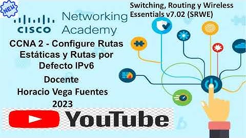 Lab - Configure Rutas Estáticas y Rutas por Defecto IPv6