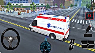 Ambulance sim emergency rescue - city ambulance driving game 2026- android gameplay  screenshot 1