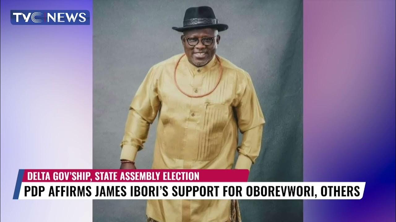 PDP Affirms James Ibori’s Support For Oborevwori, Others